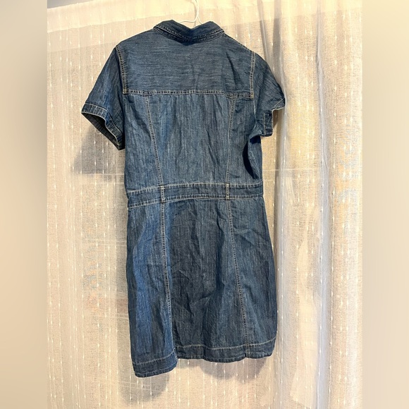 Vintage Express button up denim dress - Picture 3 of 3
